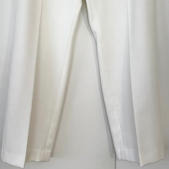 Talbots Southampton Straight Leg Full Length Pants in White | 18W NWT - Picture 4 of 10
